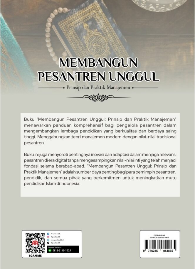 
 Membangun Pesantren Ungul Melalui Pendekatan Manajemen