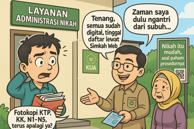 
 Layanan Nikah : Menyatukan Regulasi dalam Harmonisasi Pelayanan Publik